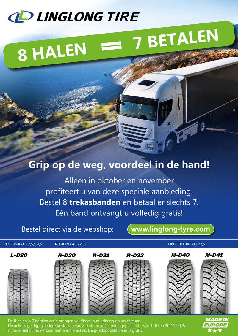 8 halen 7 betalen
